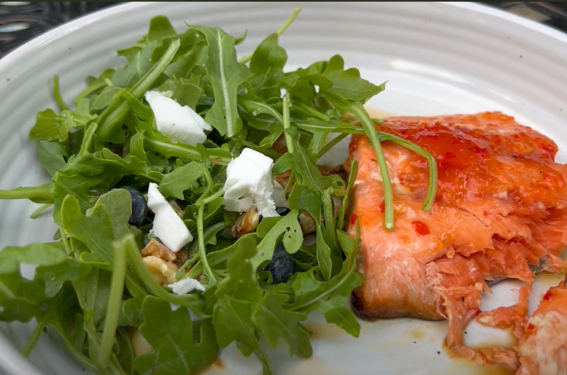 Red Pepper Roasted Salmon